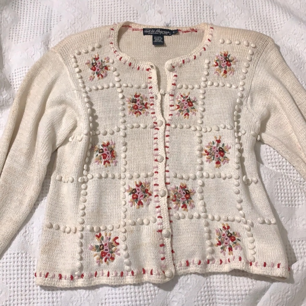 Work in Progress embroidered sweater